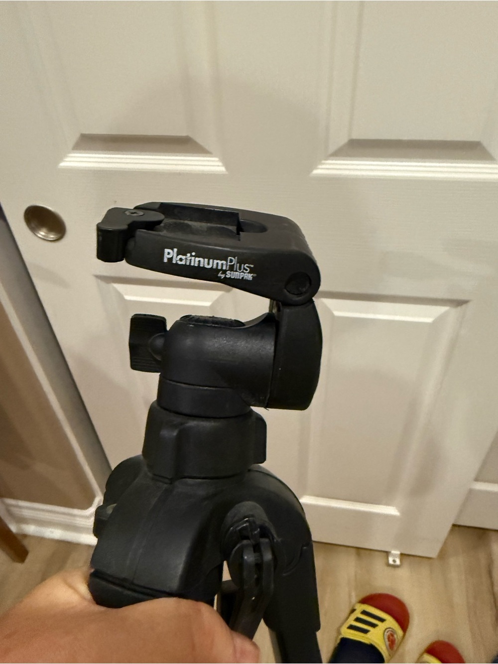 PlatinumPlus Black Tripod Head Mount for VR/AR Accessories